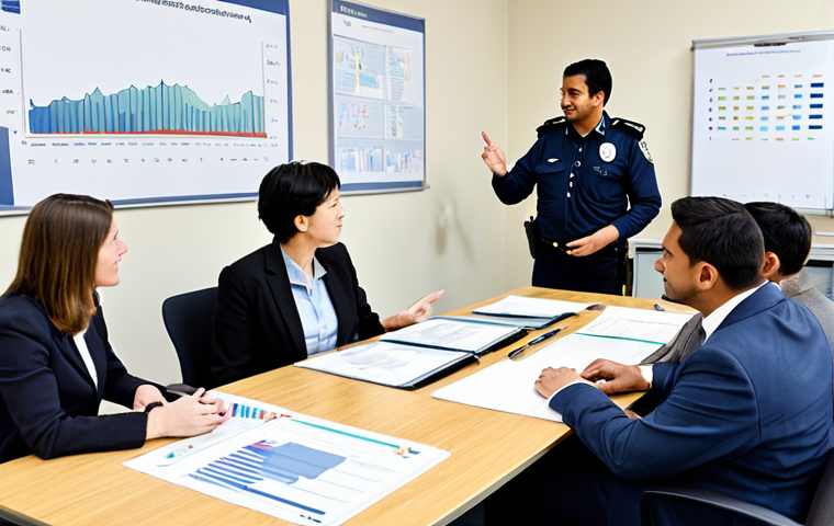 자치행정사 업무의 중요성 - Community Engagement Platform**

A diverse group of fully clothed citizens using a digital platform ...