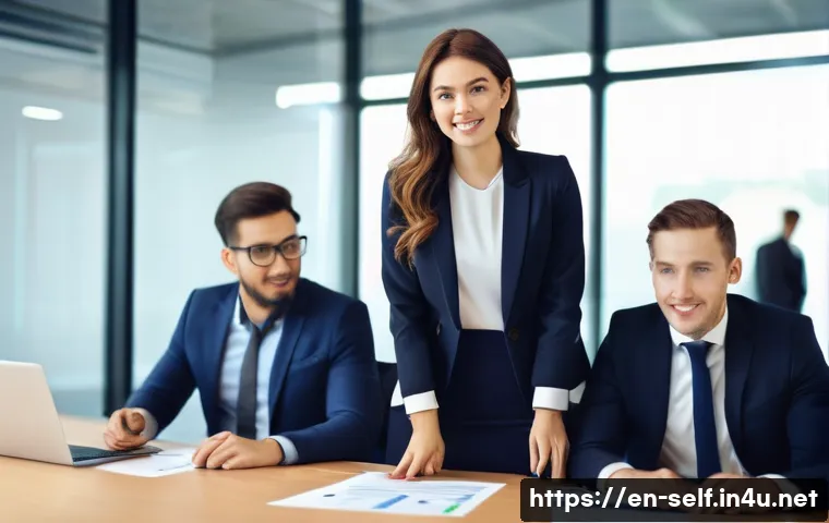 자치행정사 자격증 인식 - **"The Strategic Administrator in Action"**
A dynamic, 30-something professional woman with a co...