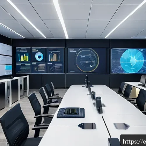 자치행정사 직업에서의 유망 직군 - A futuristic smart city control room featuring diverse public administrators collaborating with AI-p...